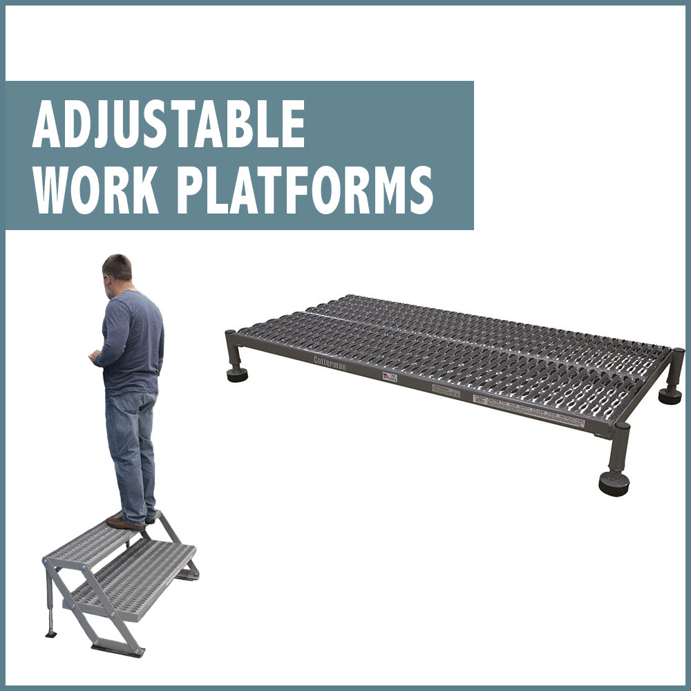 Adjustable Work Platforms
