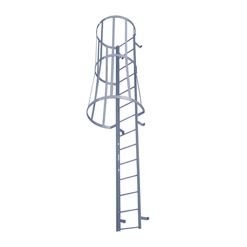 Fixed Ladders w/ Safety Cages