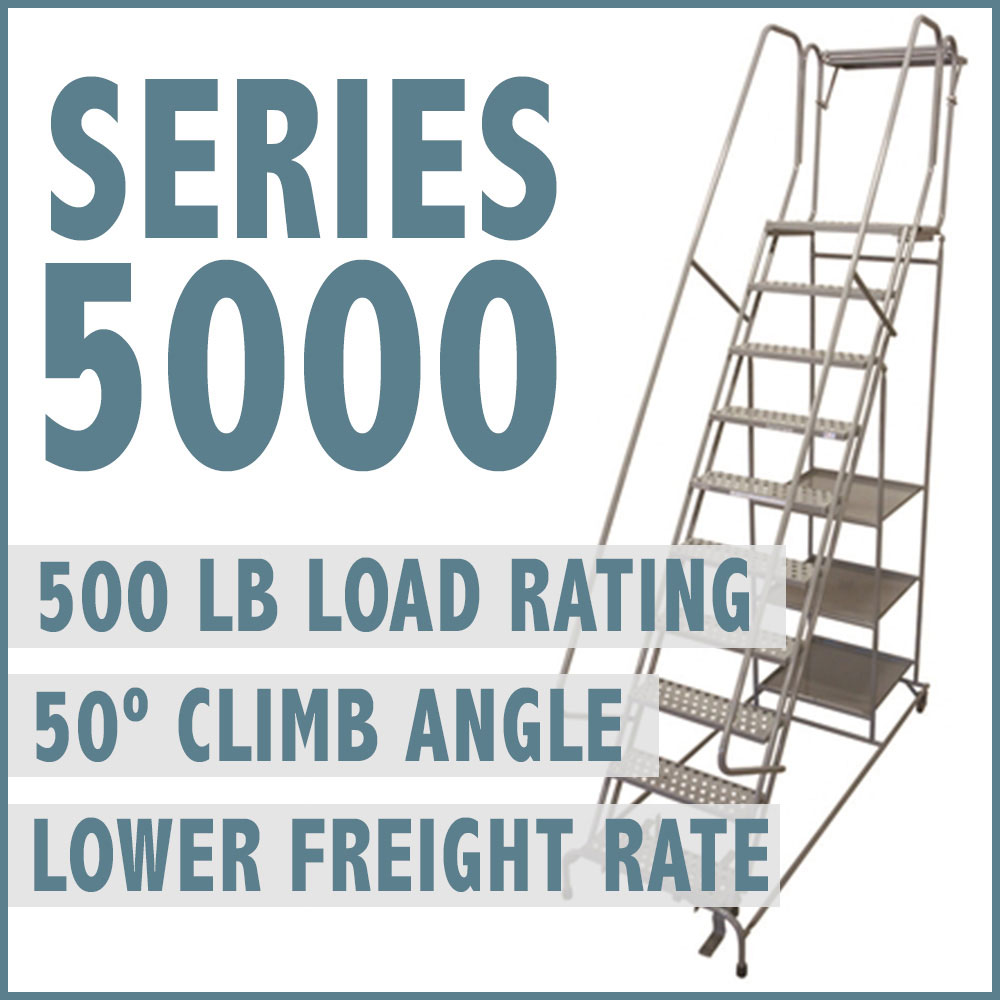 Series 5000 Stock & Order Picking Ladders