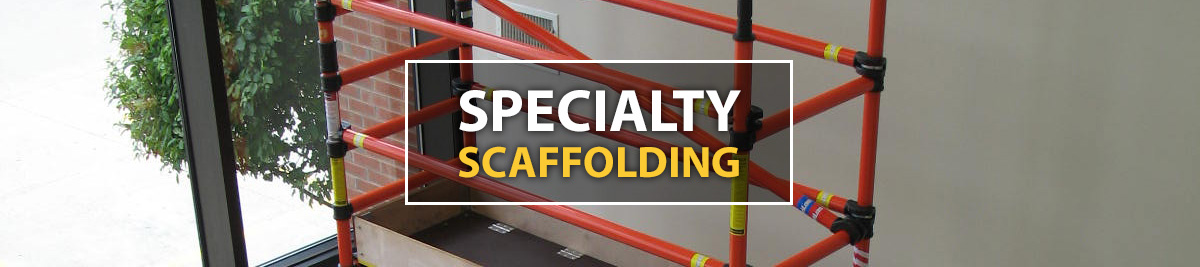 Specialty scaffolding