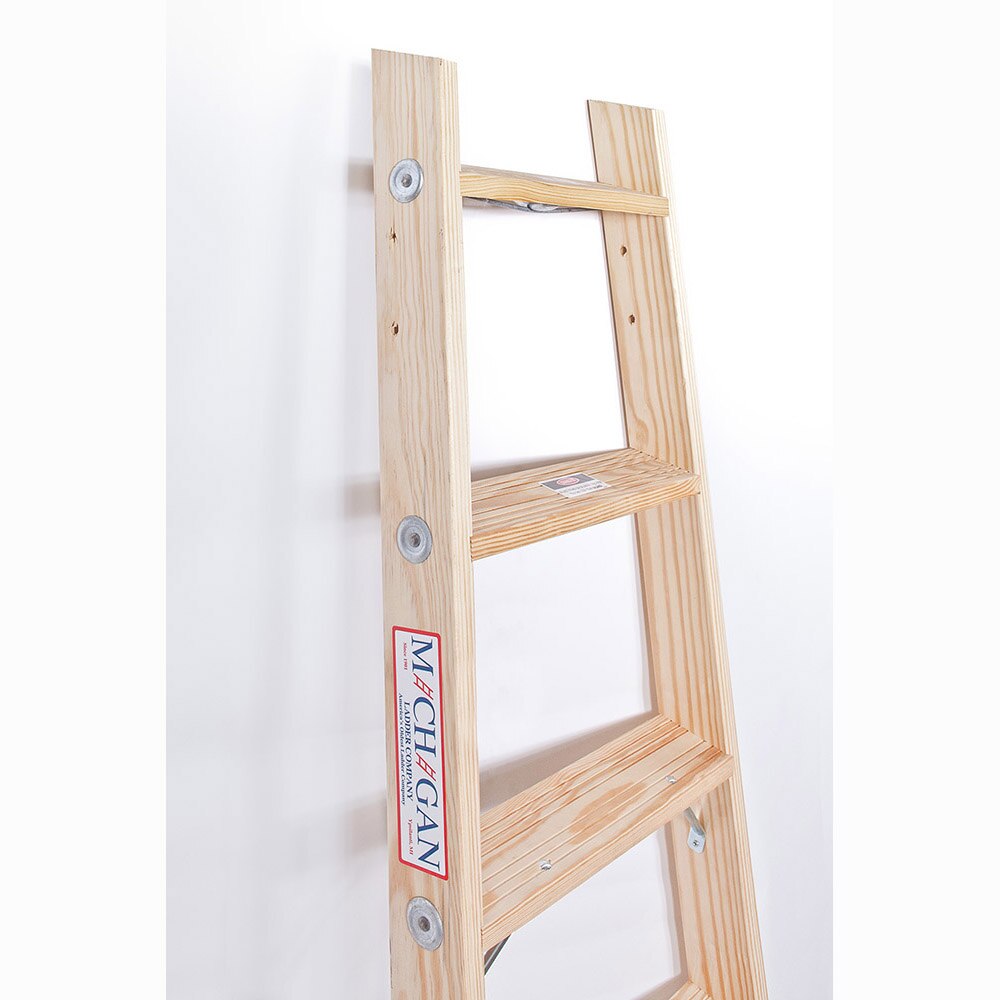 Michigan Ladder Wood Pipeline Stepladders Michigan Ladder Wood Pipeline Stepladders