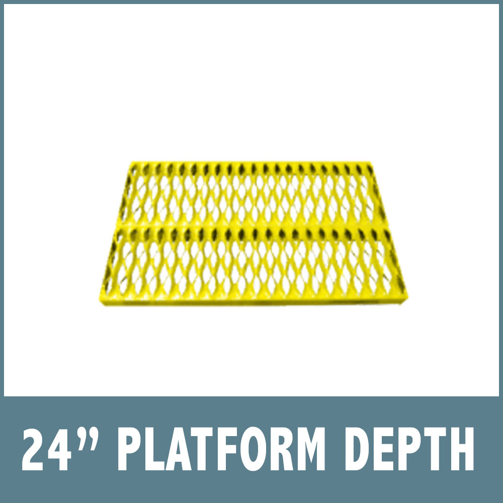 24" Platform Depth