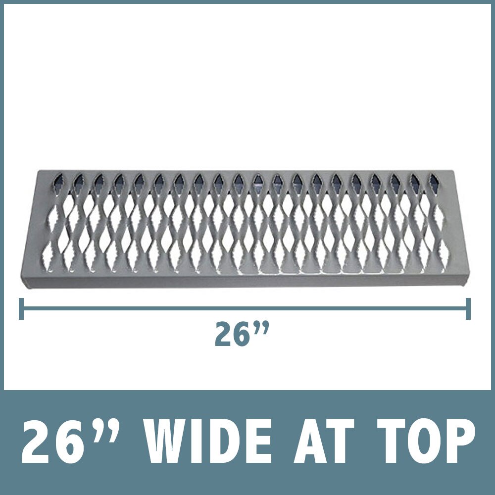 Series 3000 Access Ladders - Twin Step 26" Wide at Top