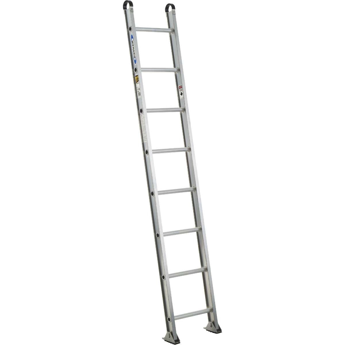 Aluminum Straight Ladder - 375 lb. Rated (500-1)