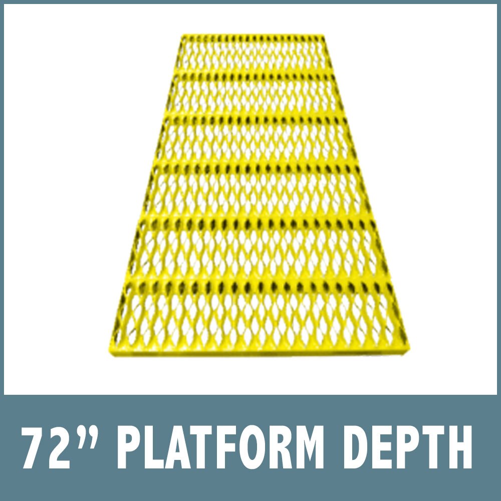 72" Platform Depth