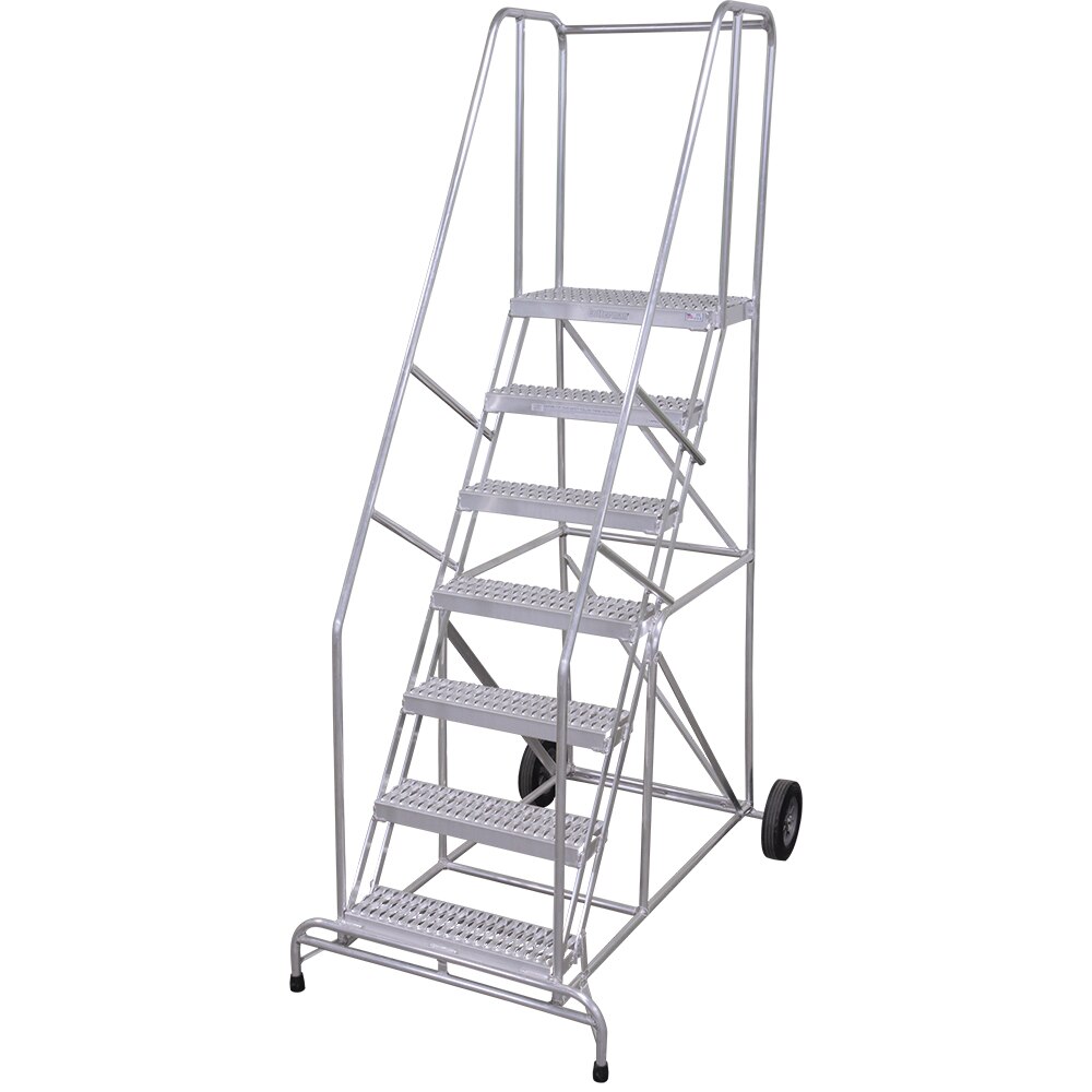Cotterman Rolling Ladders Rolling Platform Safety Ladders