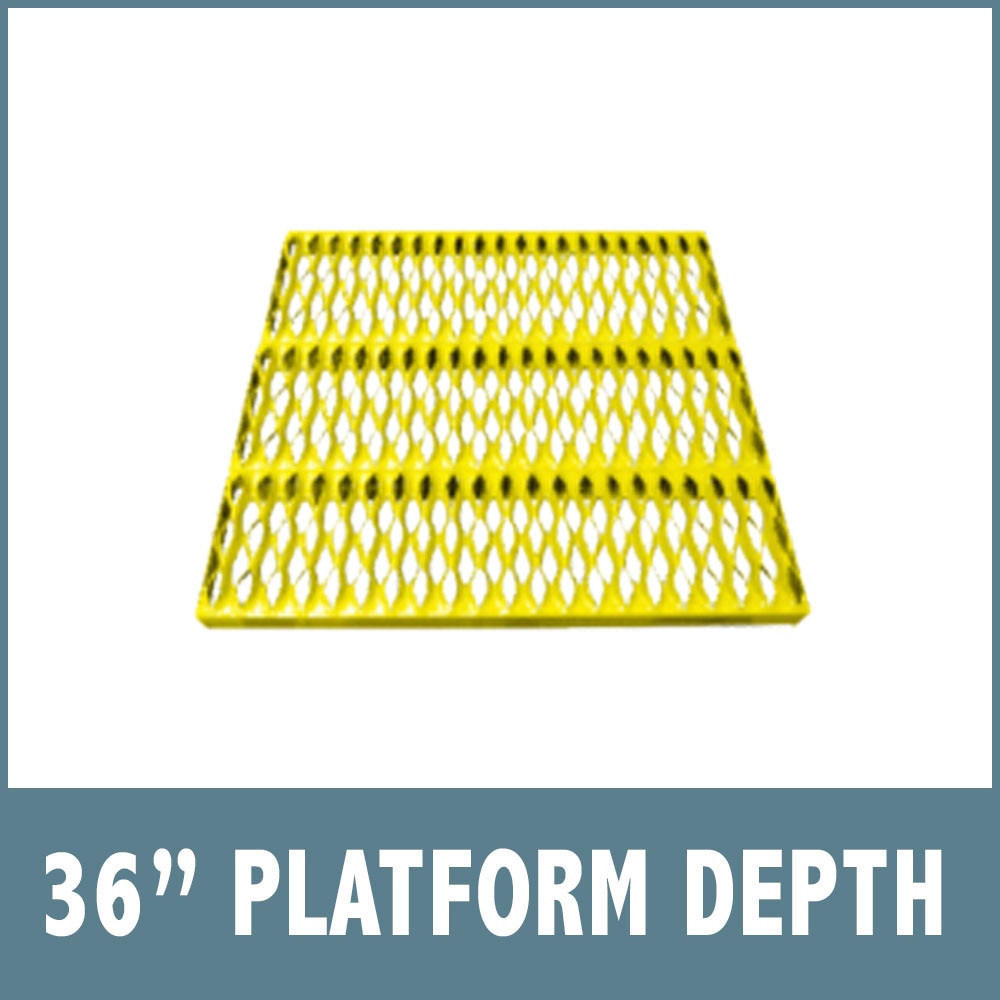 36" Platform Depth