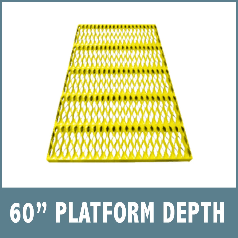 60" Platform Depth