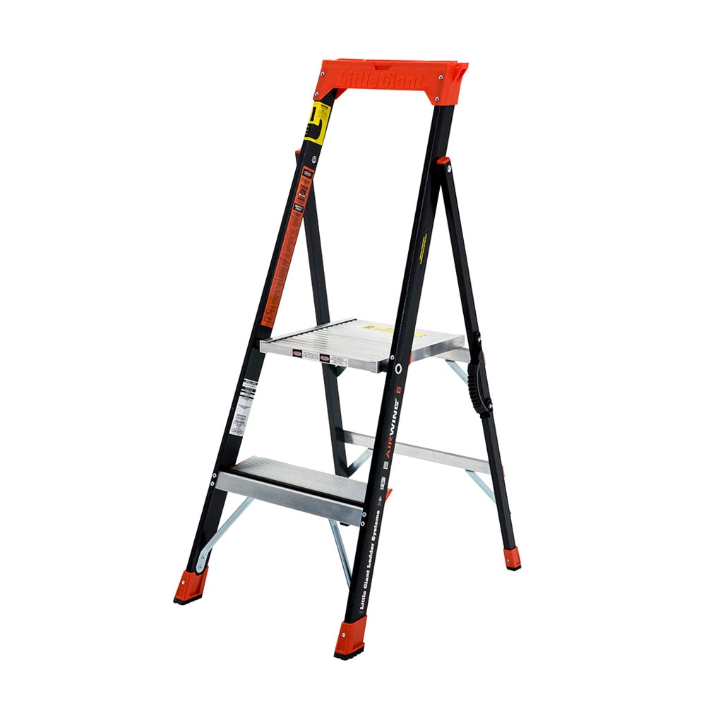 AirWing Fiberglass Stepladder - 375 lb. Rating