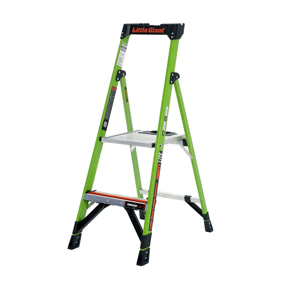 MightyLite Fiberglass Stepladder - 300 lb. Rating