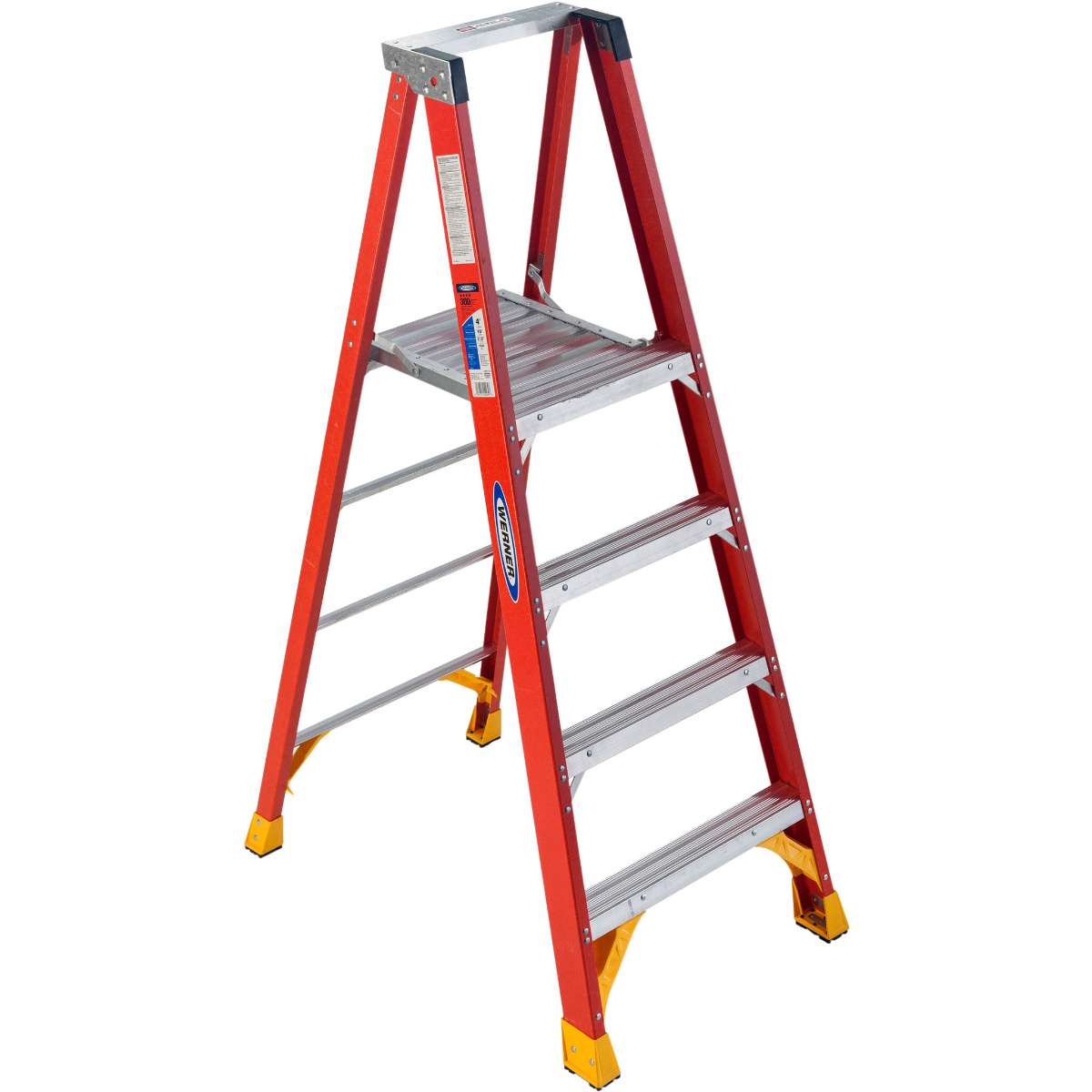 Fiberglass Platform Step Ladder - 300 lb. Capacity (P6200 Series)