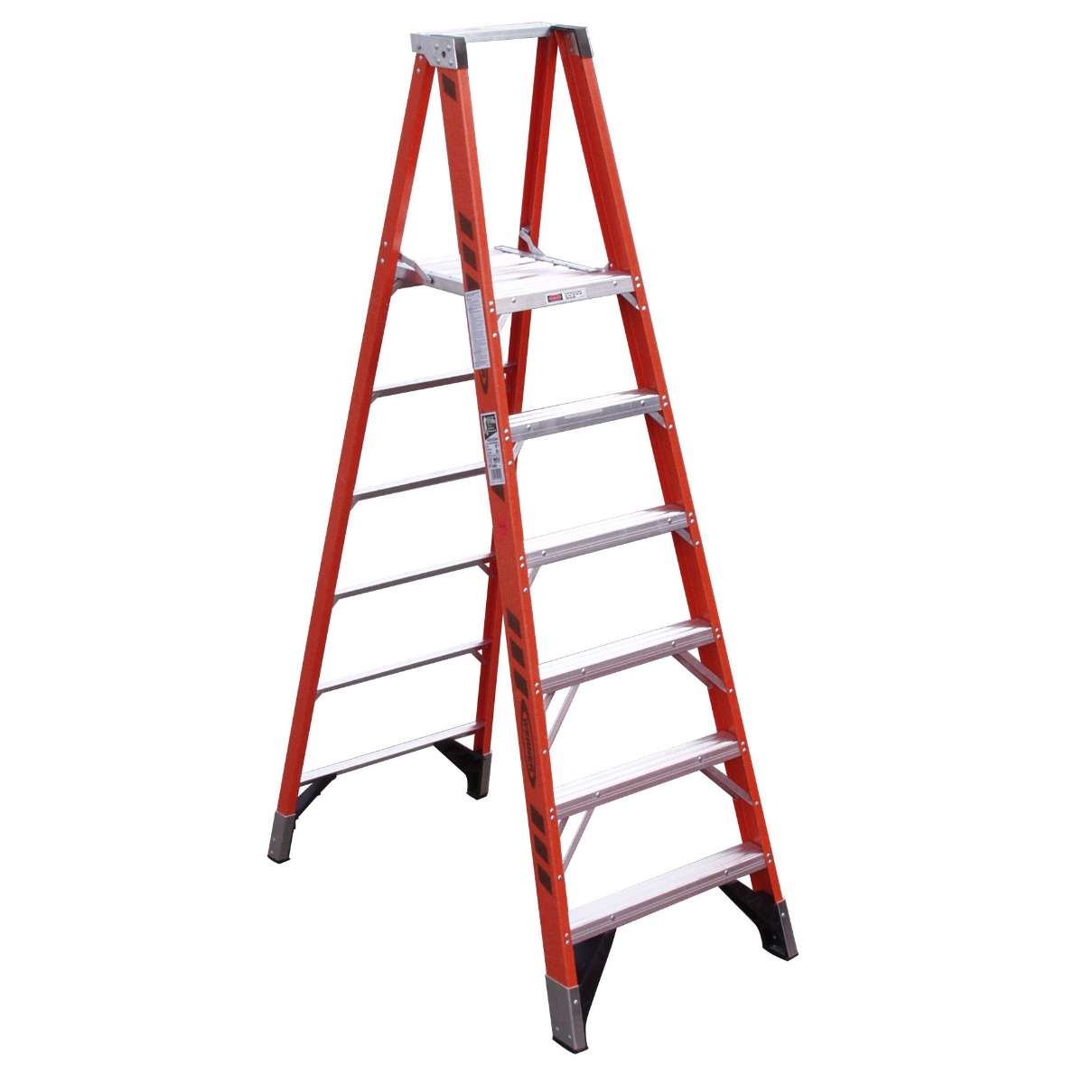 Fiberglass Platform Step Ladder - 375 lb. Capacity (P7400 Series)