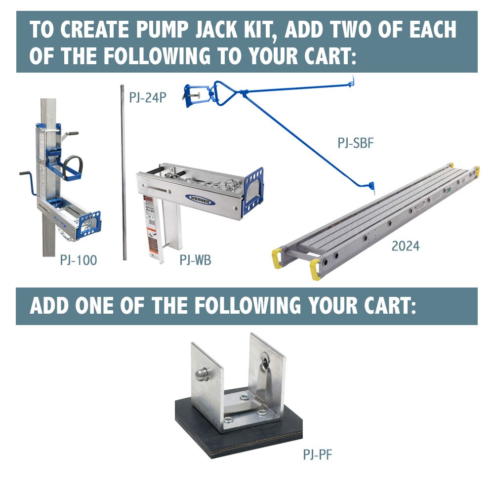 Werner Pump Jack Complete Package (NLPJS24)