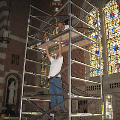 Aluminum Scaffolding Example 1