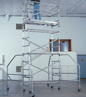 Aluminum Scaffolding Example Werner Scaffolding