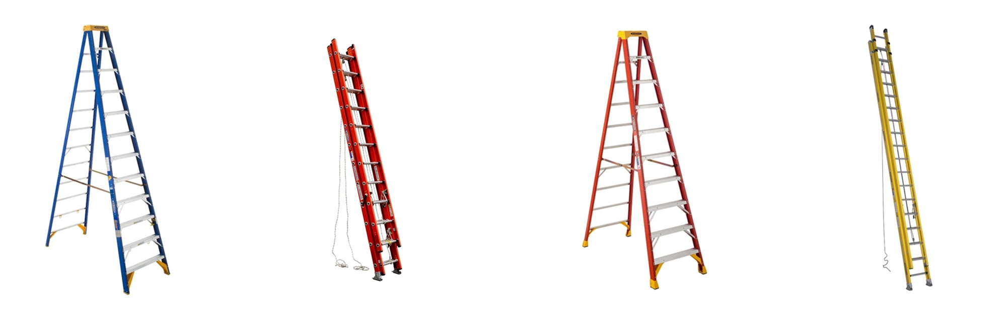 We offer ladder rentals for Step Ladders ranging from 6 ft. to 16 ft. as well as Extension Ladders ranging from 20 ft. to 40 ft. National Ladder Ladder Rental