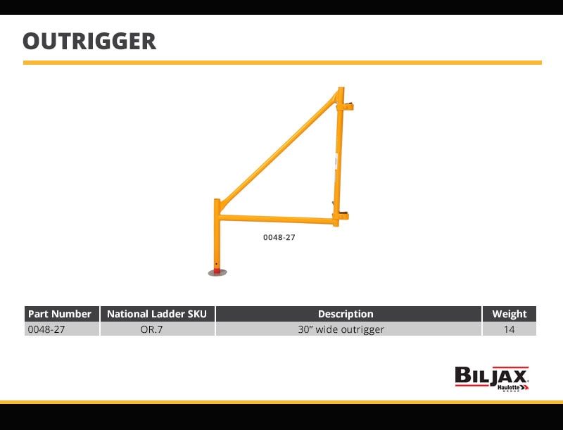 Bil-Jax Outrigger