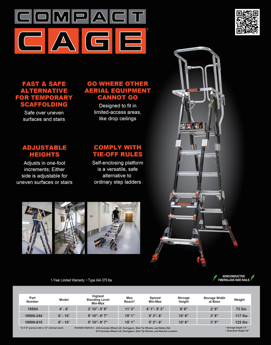 Little Giant Compact Cage Technical Specifications