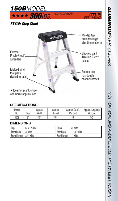 150B Model Step Stool