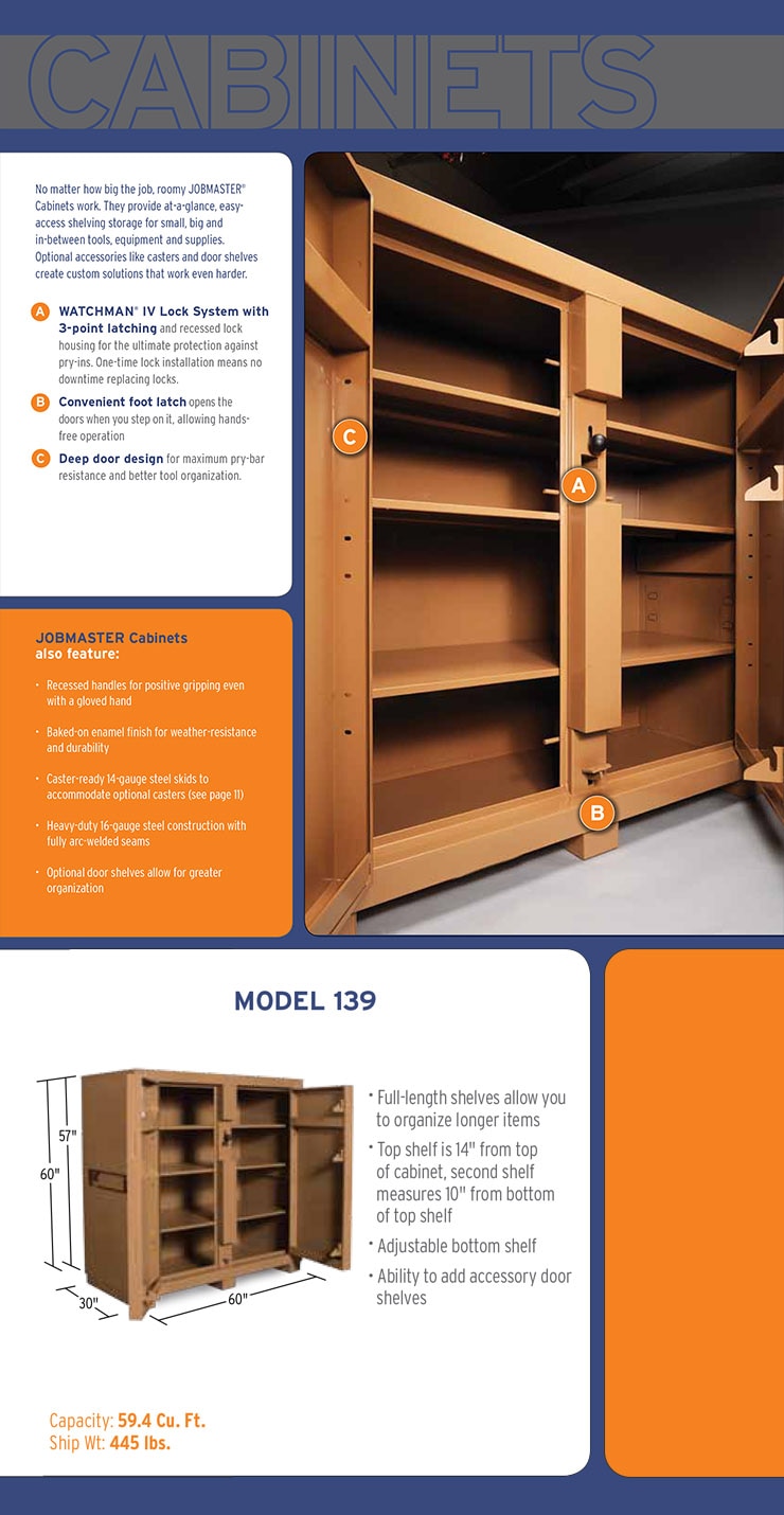 Knaack cabinet discount