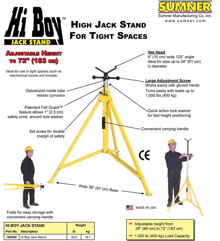 Sumner HiBoy Jack Stand