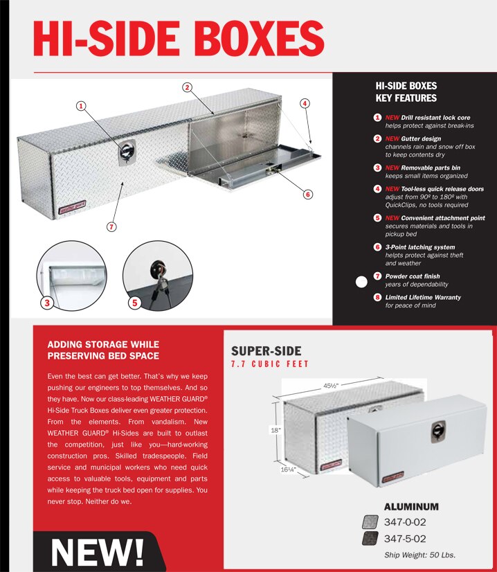 weather guard aluminumsupersideboxmodel347